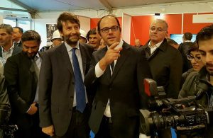 Giovanni Colonna (Confguide) con il ministro Franceschini